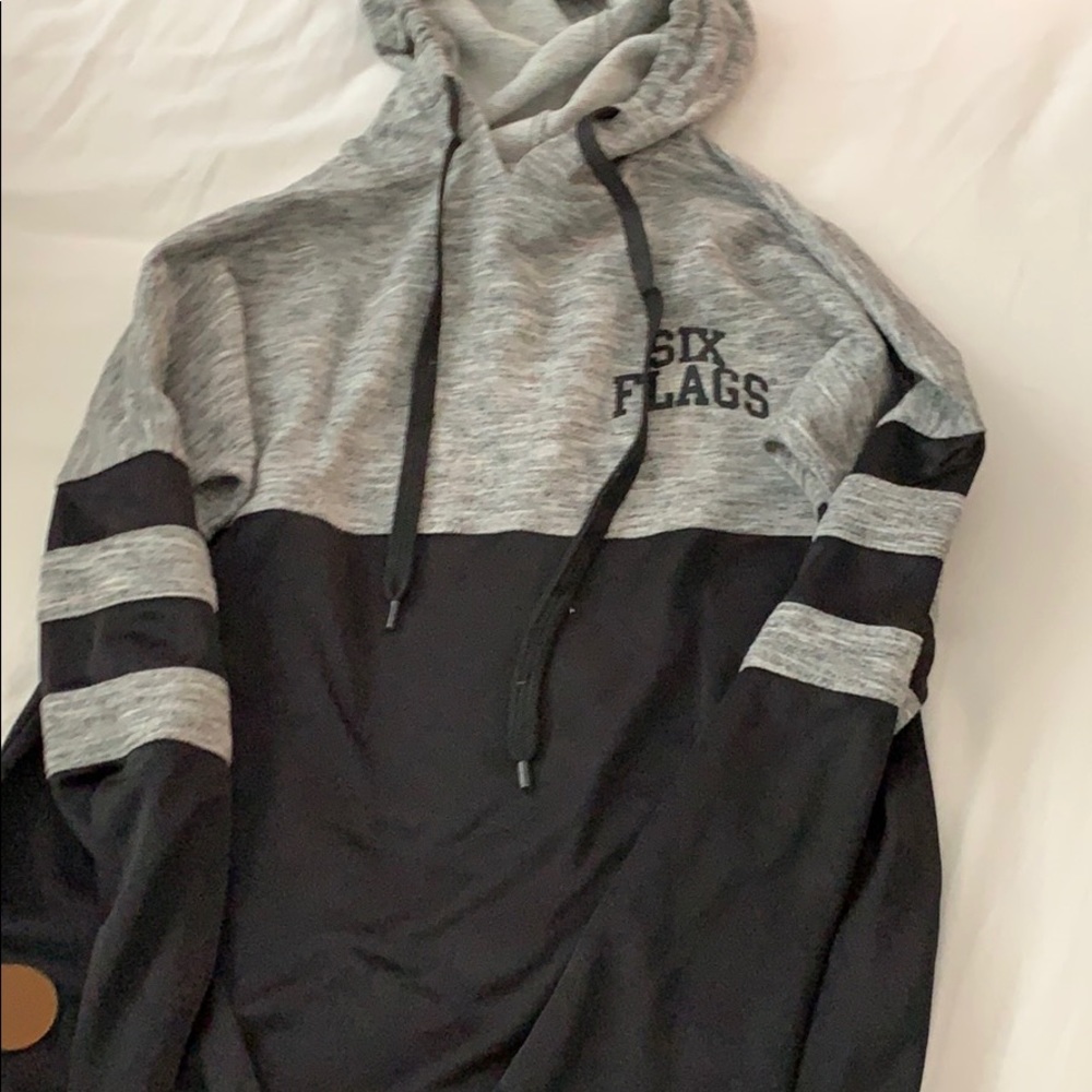 Six Flags Hoodie! WORN ONCE!